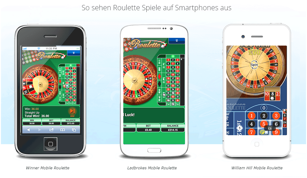 De operators richten zich steeds meer op de trend en bieden roulette games op de smartphone