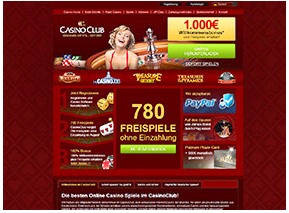 Thumbnail Casino Club website