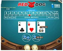 De nieuwe kaartspel Red Dog wordt geleverd met eenvoudig gameplay en goede kansen