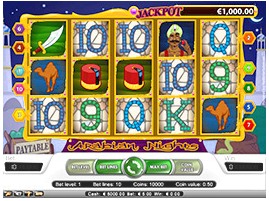 Zelfs in Paf Casino Nights waren op Slot Arabian verspreid 2012 via 8million euro