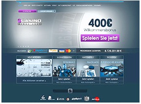 Scasino Webpaginavoorbeeld